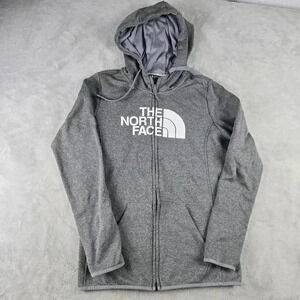 The North Face Hoodie Jacket Full Zip Gray Sz Sm Outdoor Hiking  Athletic